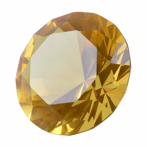 faceted decorative large crystal 3mm glass diamond for wedding