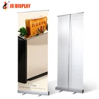 Booth Display Pull Up Display Sign Roll Retractable Banner Stand