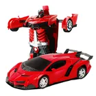 GF-002 Transformation 2 In 1 RC Remote Control Car For Children