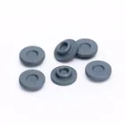 good quality upgrading bromo/chloro butyl 20mm PET coated rubber stopper for injection