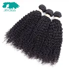pretty african black short tight afro kinky human hair bulk virgo hair co