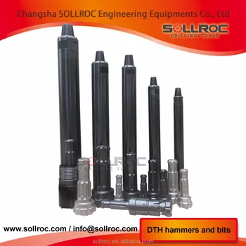 mining machine parts DTH hammers and button bit