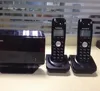 2 handsets KX-TW502 GSM wireless telephone with 1 SIM card slot