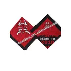 Most popular printed handkerchiefs custom hip hop 100% cotton soft banderas bandana