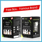 Natural black dye shampoo cover grey hair/ 100% cover white hair/ liagrxin black hair dye shampoo