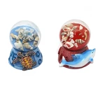 Water globe polyresin seal wholesale London souvenir gifts resin personalized snow globes