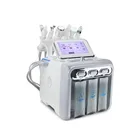 Promotion!!Skin cleaning hydro facial acne treatment machine H2 O2 Small Bubble 6 in 1 anti aging Waesen Beauty device