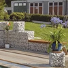 1 * 1 * 1m welded gabion retaining wall, rockwelded fence and wall