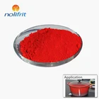 Environment-friendly chilli red color pigment for enamel products