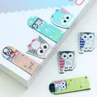 Europe Craft Paper Bookmark Wholesale Creative Craft Paper Bookmark with Magnet/Super Cute Cartoon Book Marks