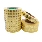 Manufacturer Supply Customized Colorful Cosmetic Private Label Lip Gloss Foil Copper Stick Printing