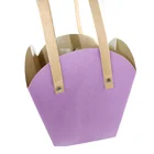 Kraft Paper Bags Waterproof Flower Packaging Bags Customize Handbags
