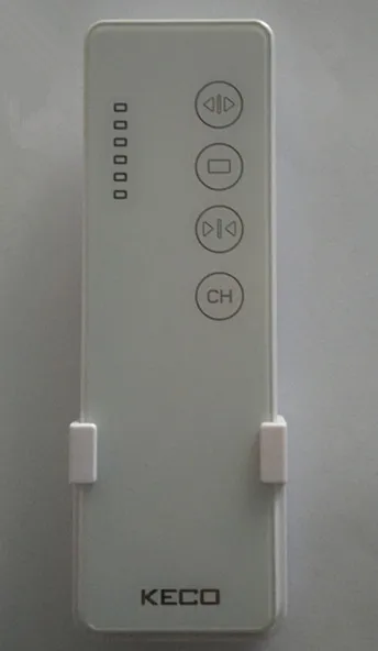 KECO touch button automatic curtain emitters R36A-6 with 6 channels and prompt response for remote curtains and automatic blinds