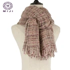 Blue blanket black and grey neck kashmir scarf for women