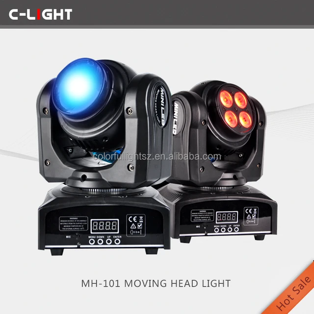 2016 double-faced mini moving head bead light 4 wash led   1