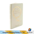 Luxury Hot Stamping Embossing Hardcover Wedding Book Printing Services