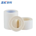 Customized white adhesive surgical medical silk tape
