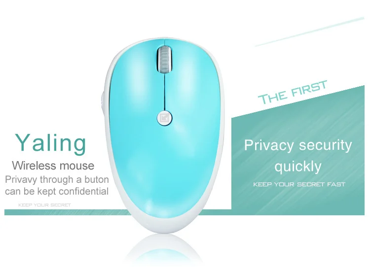 The first wireless mouse show the Desktop key and Lock screen key novelty wireless mouse