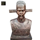 High Quality Artificial Fiberglass Bust Resin Figure Sculpture