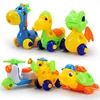 12 Take Apart Toys Set 3D Animal Puzzles for Kids - Construction Engineering STEM Learning Toy Building Play Set-