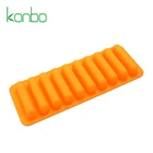 Lady finger Chocolate biscuit long stick silicone cake tray ice mould