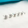 2019 Fashion 925 Sterling Silver Inspired Love Knot Stud Earring jewelry