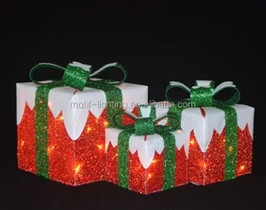 lighted cake mold birthday gift boxes for decorative