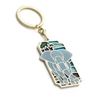 New products factory wholesale custom animal metal keychain logo,Custom car metal key chain