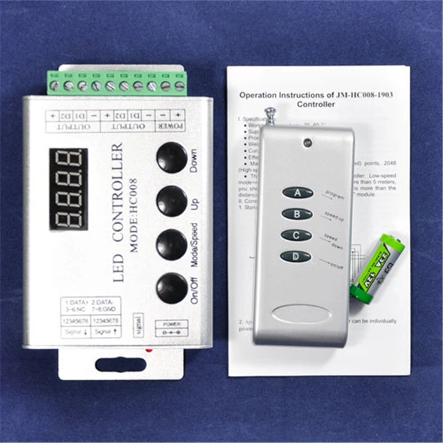 led controller控制器,led控制器 dc12v effects 133 models led strip light dream color controller