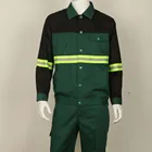 High Visibility Long Sleeve Reflective Clothing Protective Work Uniform Unisex Industrial Safety Clothing