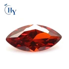 hight quality brilliant cut 3x6 mm olive green marquise shape cubic zirconia stone