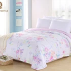 Natural Chinese Silk Quilt, Soft Bedding Comforter