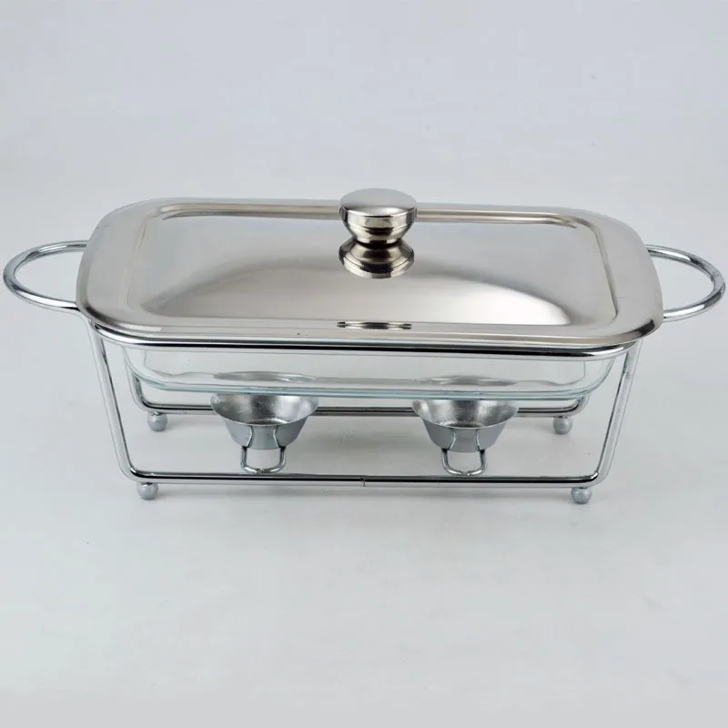 Sale Promotion Chafing Serving Dish Cutstomized Galss and Ceramic