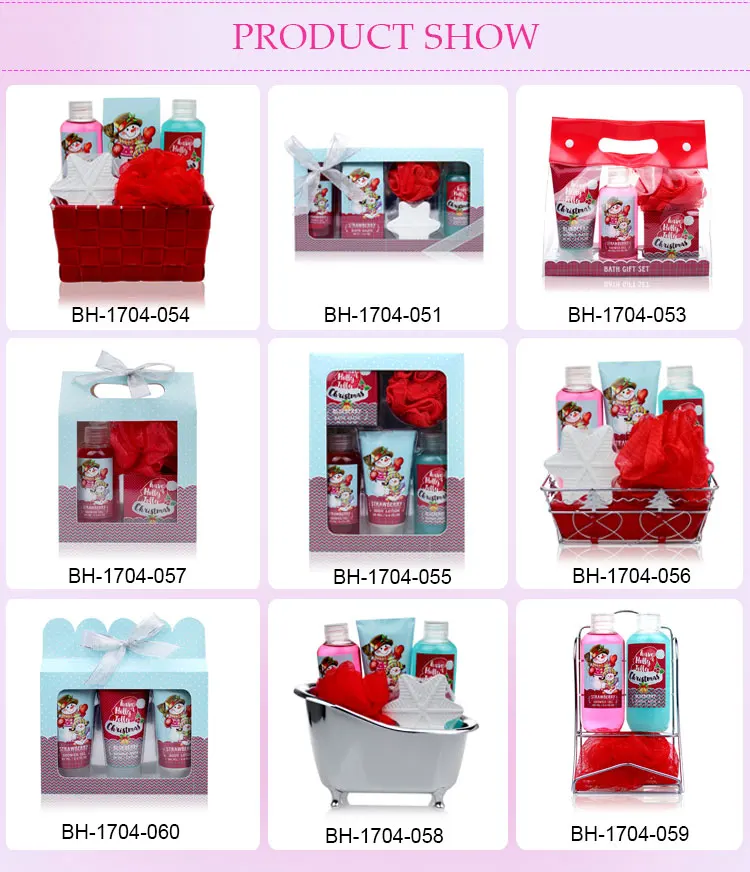 ceramictub christmas bath spa gifts set for girl