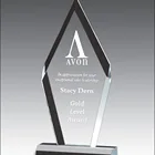 custom clear acrylic perspex trophy award blanks