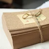 Custom fine kraft paper postcard and greeting cards made in china
