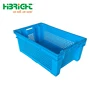 agricultural storage used plastic stackable nestable fruit and vegetable crate for sale