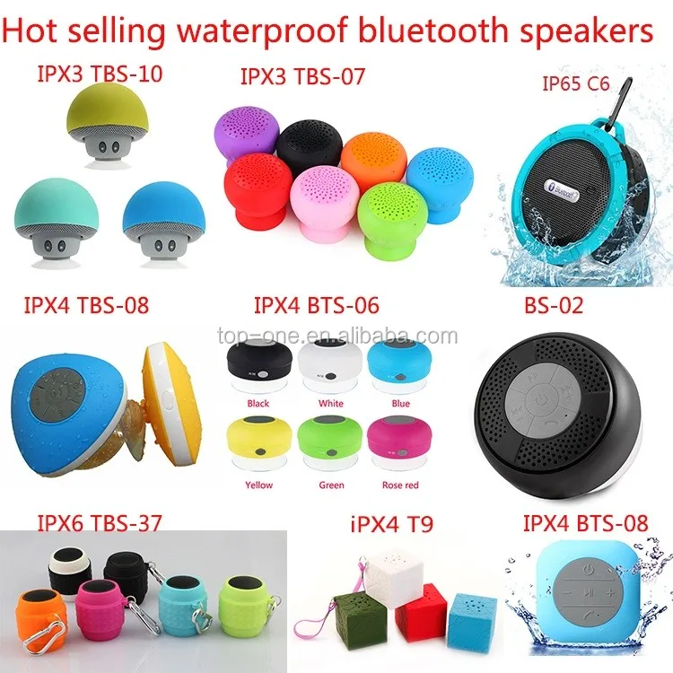 New design LED sucker bluetooth shower speaker, waterproof bluetooth speaker with LED light - ANKUX.COM