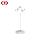 Bag Hanging Stand Metal Display Chrome Garment Rack