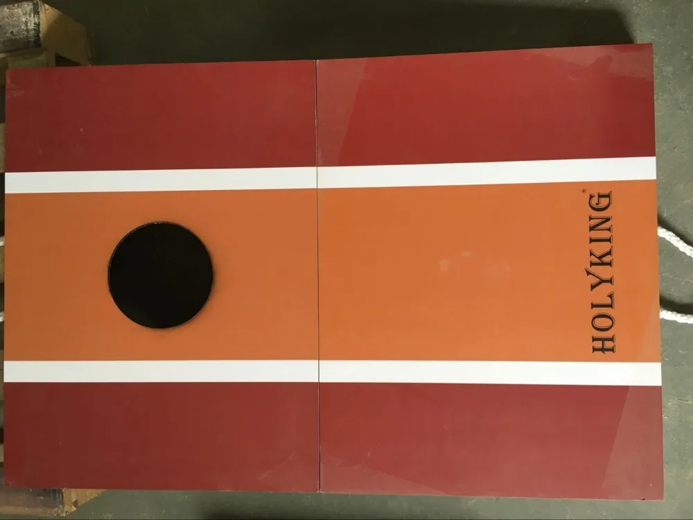 Holz sitzsack werfen für outdoor-spiel und Garten Spiele mit sandsack