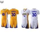 Cheap sublimated adult youth basketball uniform set reversible basketball jersey