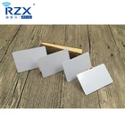 ISO Wholesale Price RFID FM1208 Blank Plain White Printable CPU Smart Card