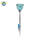 compressed air thermal gas mass insertion type flow meter with cheap price