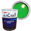 High glossy Auto Coatings MACAW 1K solid color WSM44 tinting green acrylic car paint faster hardener slow dry thinner