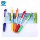 Custom plastic ball pen with pull out banner for promotion