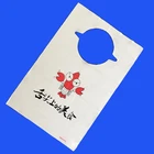Custom disposable printed adult lobster bibs for restaurant with pe material