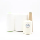 Free Sample Giant T Shirt Spun Yarn Spun Polyester 5000 Metre Thread White