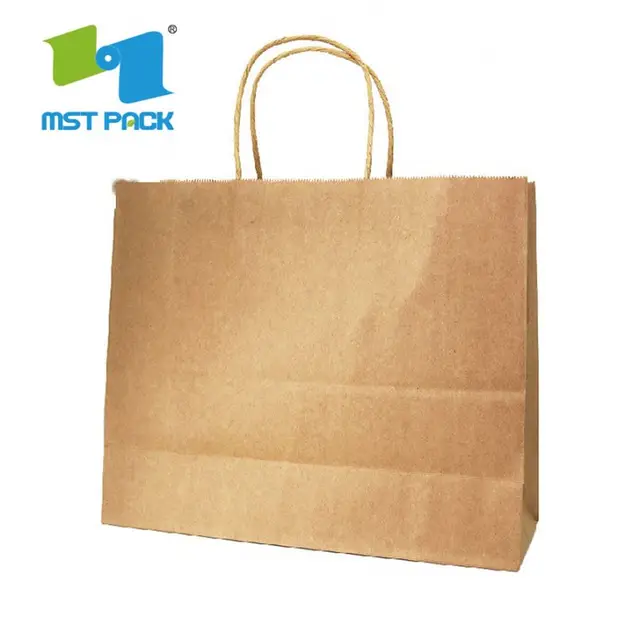 golden supplier brown craft paper travel running belt bag