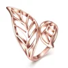 Special Natural Shiny Creative Novel Interchangeable Olive Leaf Ring