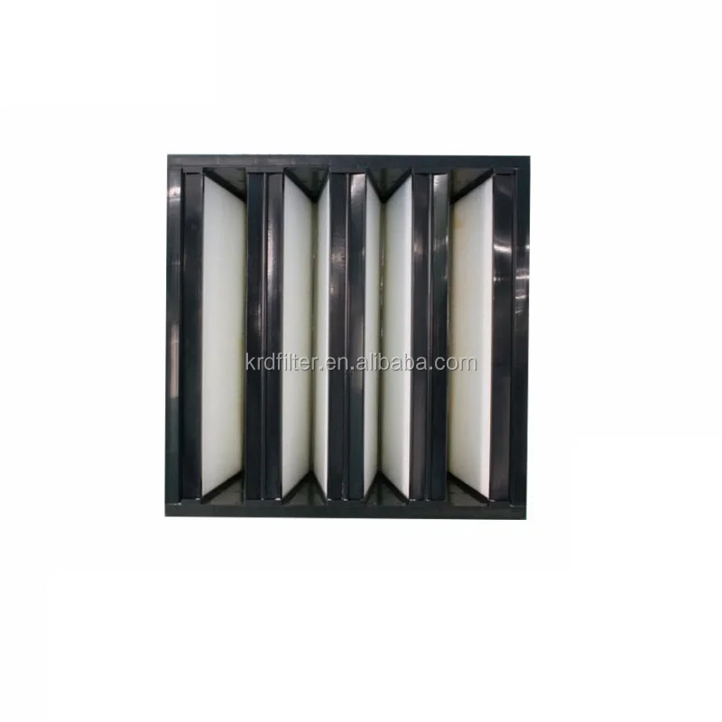 Customized professional V shaped pleated air filter air conditioning filter